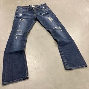 y2k low rise hydraulic bootcut Jeans 32x31